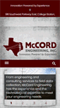 Mobile Screenshot of mccordeng.com